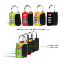 Cadeado Tsa, EUA Alfândega Lock, cadeado de combinação, Cadeia de zinco Cadeado, Tsa12068